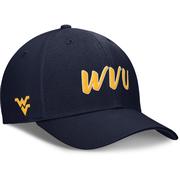 West Virginia Nike Club Adjustable Strap Cotton Cap